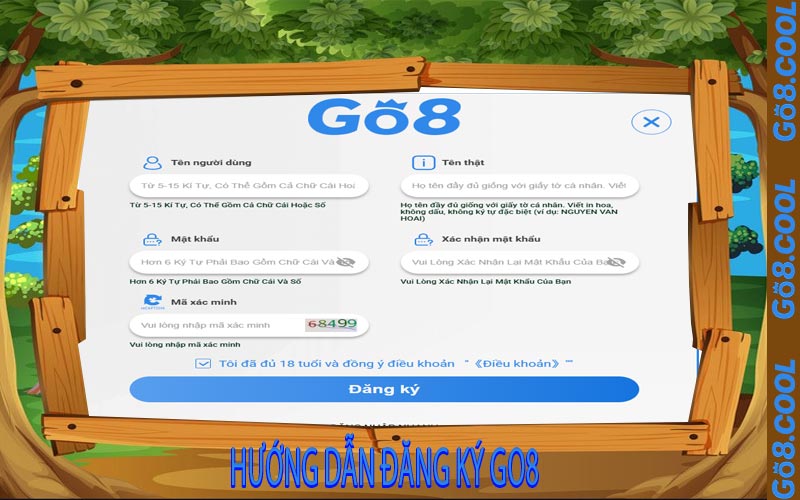Hướng dẫn đăng ký GO8
