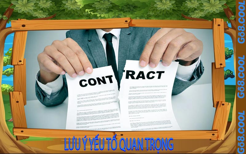 Lưu ý yếu tố quan trọng